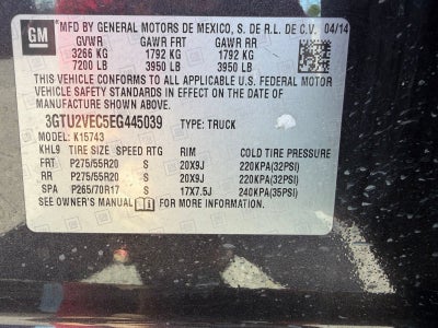 2014 GMC Sierra 1500 SLT