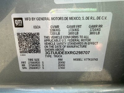 2024 GMC Sierra 1500 SLT