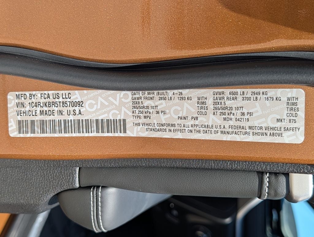 2026 Jeep Grand Cherokee L Limited