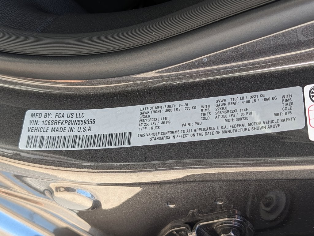 2027 RAM 1500 Tungsten