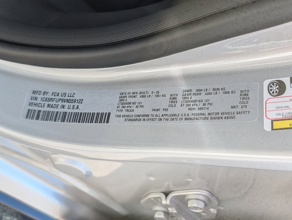 2027 RAM 1500 RHO