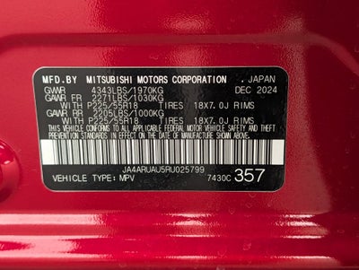 2024 Mitsubishi Outlander Sport 4wd