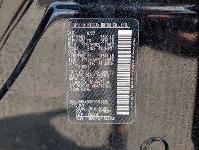 2022 Nissan Armada Platinum