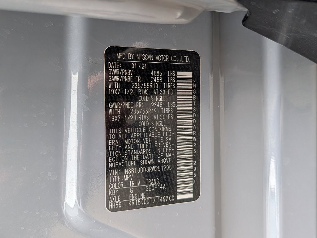 2024 Nissan Rogue Platinum Premium AWD