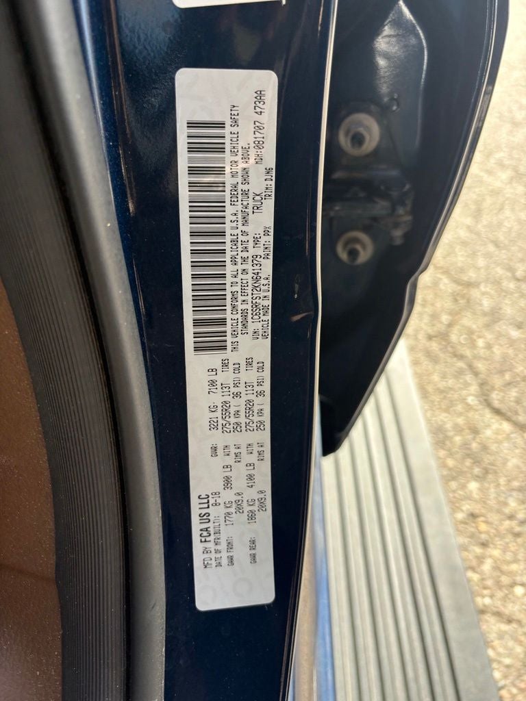 2019 RAM 1500 Laramie Longhorn