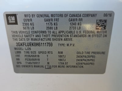 2017 GMC Terrain SLT