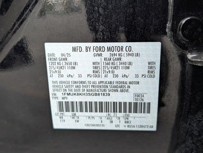 2025 Ford Explorer ST-Line