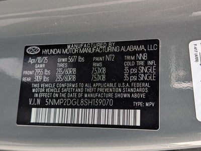 2025 Hyundai Santa Fe SEL AWD