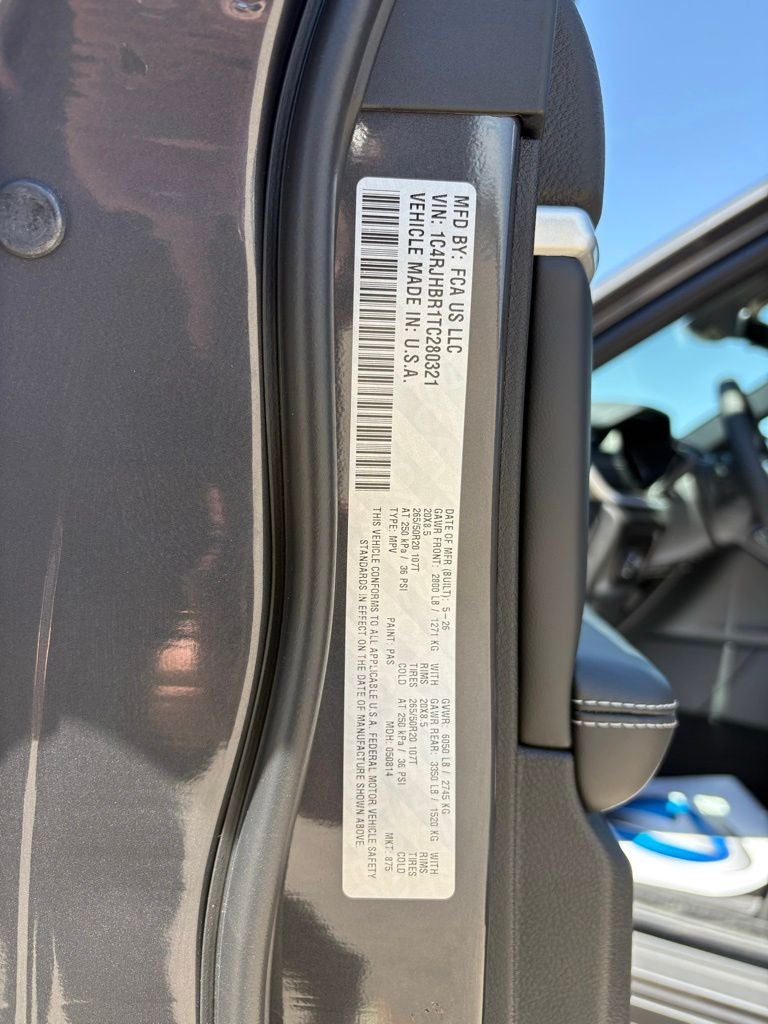 2026 Jeep Grand Cherokee Limited