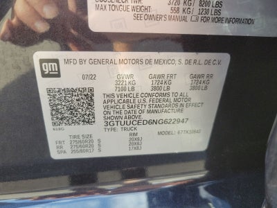 2022 GMC Sierra 1500 Elevation
